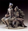 Lladro - Vivandiere and Soldier