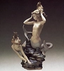 Lladro - Mermaids Playing