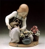 Lladro - Watering the Flowers