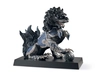 Lladro - Guardian Lion - Black