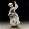 Lladro - Girl w/Sparrow