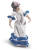 Lladro - Juanita Flamenco Dancer Girl Blue