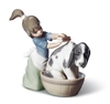 Lladro - BASHFUL BATHER