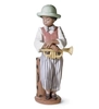 Lladro Black Legacy - JAZZ HORN 