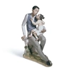 Lladro Black Legacy - Daddy's Little Sweetheart