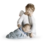 Lladro - My Guardian Angel Blue