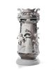 Lladro - Ladies in Garden Vase Limited Edition. Silver Lustre