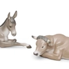 Lladro - Animals at Bethlehem - 100x100