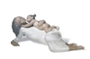 Lladro Black Legacy - KISSES FOR MOMMY