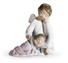 Lladro - My Guardian Angel Pink