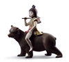 Lladro - Kintaro and The Bear