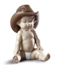 Lladro - Boy with Cowboy Hat