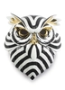 Lladro - Owl Mask. Black and Gold