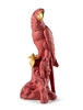 Lladro - Macaw bird - red-gold