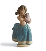 Lladro - LITTLE PEASANT GIRL (BLUE)