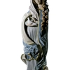 Lladro - Madonna With Dove Blue Golden