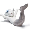 Lladro - WAKING UP AT SEA - 100x100