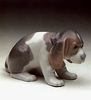 Lladro - Beagle Puppy Sitting 1969-90