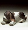 Lladro - Beagle Puppy Lying 1969-91