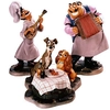 WDCC Disney Classics - Lady And The Tramp Joe, Tramp, Lady &  Tony Bella Notte