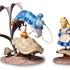 WDCC Disney Classics - Alice In Wonderland Caterpillar & Alice Who R U And Properly Polite - 100x100