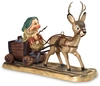 WDCC Disney Classics - Snow White Sleepy with Deer Drawn Cart In a Mine In a Mine