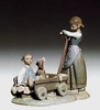 Lladro - Girl With Wheelbarrow 1973-81