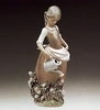 Lladro - Girl With Watering Can 1977-88