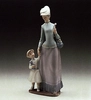 Lladro - Lady And Girl 1978-85