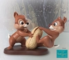 WDCC Disney Classics - Working For Peanuts Chip N Dale Determined Duo