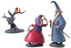 WDCC Disney Classics - The Sword In The Stone Merlin Archimedes Wart And Madam Mim