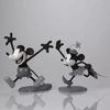 Walt Disney Archives - Mickey and Minnie B/W Maquettes 