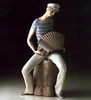 Lladro - Sailor Accordian Player 1969-78