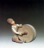 Lladro - Boy Playing Drum 1969-79