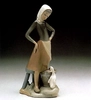 Lladro - Girl With Milk Pail 1970-91