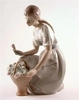 Lladro - Girl with Tulips 1970-78