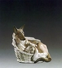 Lladro - German Sherperd With Pup 1970-75