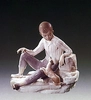 Lladro - Boy With Dog 1971-78