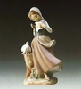 Lladro - Girl With Pigeons 1974-90