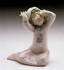 Lladro - Baby Yawning With Dummy 1982-85