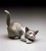 Lladro - Attentive Cat