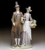 Lladro - Pilgrim Couple 1991-93