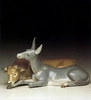 Lladro - Bull & Donkey 1991-96