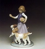 Lladro - Dog Romp 1991-95