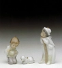 Lladro - Holy Shepherds (with Hooks) 1991 Only