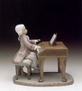 Lladro - Young Mozart 1992 Le2500