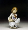 Lladro - Thoughful Caress 1993-96