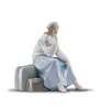 Lladro - Pensive Traveller 2000-01