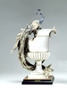 Giuseppe Armani - Vase W/peacock -