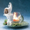 Flakeling Tales By Thomas Blackshear - Warm Thoughts (tea Light Candle Holder)